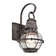 Bridge Point Small Wall Lantern Weathered Zinc - KL/BRIDGEPOINT/S