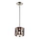 Cirus Mini Pendant Auburn Stained Wood - KL/CIRUS/MP