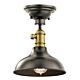 Cobson 1 Light Semi Flush Olde Bronze - KL/COBSONTRIO OZ