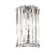 Crystal Skye 7W LED Wall Light Chrome / Warm White - KL/CRSTSKYE2