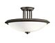 Dreyfus 3 Light Semi Flush Olde Bronze - KL/DREYFUS/SF OZ