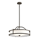 Emory 4 Light Chandelier / Semi Flush Olde Bronze - KL/EMORY/P/M OZ