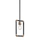 Imahn Mini Pendant Black / Natural Brass - KL/IMAHN/MP