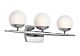 Jasper 10.5W LED Triple Bathroom Wall Light Polished Chrome / Warm White - KL/JASPER3 BATH