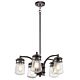 Lyndon 5 Light Outdoor Chandelier Architectural Bronze - KL/LYNDON/5P