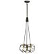 Rocklyn 6 Light Chandelier Raw Steel - KL/ROCKLYN3 RS