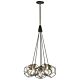 Rocklyn 6 Light Chandelier Raw Steel - KL/ROCKLYN6 RS