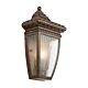 Venetian Rain Half Wall Lantern Brushed Bronze - KL/VENETIAN7/S