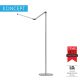 Z-Bar LED Floor Lamp Warm Silver AR5000-WD-SIL-FLR