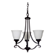 Dallas 3 Light Pendant Bronze - 1000125