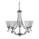 Dallas 5 Light Pendant Chrome - 1000126