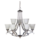 Dallas 9 Light Pendant Chrome - 1000128