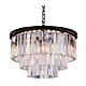 Odeon Large 6 Light Crystal Pendant Bronze - 1000137