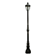 Mayfair Outdoor Domain Post Light Antique Bronze IP44 - 1000150