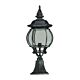 Flinders Large Pillar Mount Antique Black IP12 - 1000191