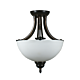 Houston 2 Light Semi-Flush Mount Bronze - 1000258