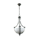 Houston Single Suspension 2 Light Pendant Chrome - 1000261