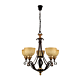 Manhattan 5 Light Pendant Bronze - 1000304