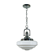 Paramount Chain Pendant Chrome With Chateau Glass - 1000387