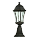 Strand Medium Pillar Mount Antique Bronze IP44 - 1000492