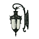 Wellington Small Outdoor Wall Light Antique Black IP44 - 1000586