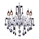 Zurich 5 Light Crystal Chandelier Chrome - 1000607