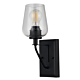 Dalton 1 Light Wall Light Matt Black - 1001143