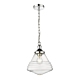 Spacey Small 1 Light Pendant Chrome - 1001248