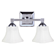 Monroe 2 Light Wall Light Chrome - 1001258