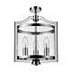 Tyson Small 3 Light Semi-Flush Mount Chrome - 1001259