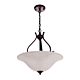 Pittsburgh Suspension 3 Light Pendant Bronze - 1001386