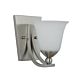 Rivoli 1 Light Wall Light Satin Nickel - 1001419