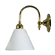 Loxton Wall Light Brass With Cono Opal Glass - 3000175