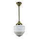 Single Rod Pendant Brass With 8