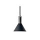 Sync Large Cone Pendant Black / Nickel - LUX.SYNC.SUSPENSION.NKL + LUX.SYNC.CONE.L.BLK