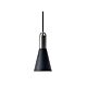 Sync Small Cone Pendant Black / Nickel - LUX.SYNC.SUSPENSION.NKL + LUX.SYNC.CONE.S.BLK