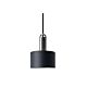 Sync Tube Pendant Black / Nickel - LUX.SYNC.SUSPENSION.NKL + LUX.SYNC.TUBE.BLK