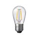 Shatterproof S14 240V LED 1.5W E27 Warm White - F227-S14-C