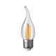 Filament Clear Flame Candle LED 4W E27 Dimmable / Warm White - F427-C35T-C-27K