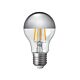 Filament Silver Crown LED 12W E27 Dimmable / Warm White - F1227-A67-SC