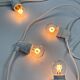 Festoon 20 Meter LED Dimmable 3W Fancy Round Tre Loop Party Light Kit White / Warm White - BF20W-E27-240V-3WG45T