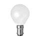 Frosted Fancy Round LED 4W B15 Dimmable / Warm White - LFR4WPSBCWWD