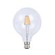 Filament Spherical G125 LED 8W B22 Dimmable / Warm White - LG1258WBC27D