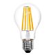 Filament GLS LED 8W E27 Dimmable / Cool White - LGLC8WESCWD