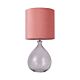 Zena 1 Light Table Lamp Pink - LL-27-0100