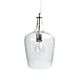 Marsha 1 Light Glass Pendant Clear - LL002PL037C