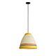 Jane 1 Light Pendant Yellow / White - LL002PL039Y