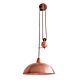 Jess 1 Light Rise & Fall Pendant Copper - LL002PL041CP