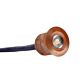 Micro Recessed Spot 1W LED 37 degree Copper / Warm White