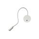 Eye 3W LED Wall Light with Switch White / Warm White - EYE WH